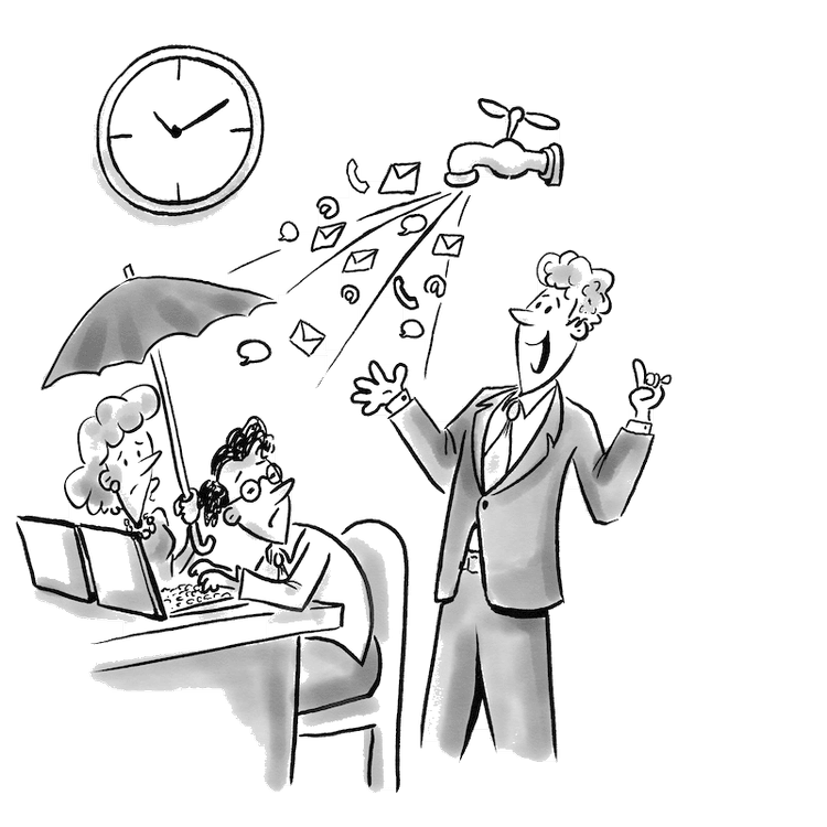 Illustration of the Leaky Faucet